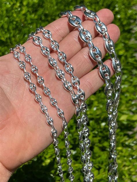 sterling silver gucci chains